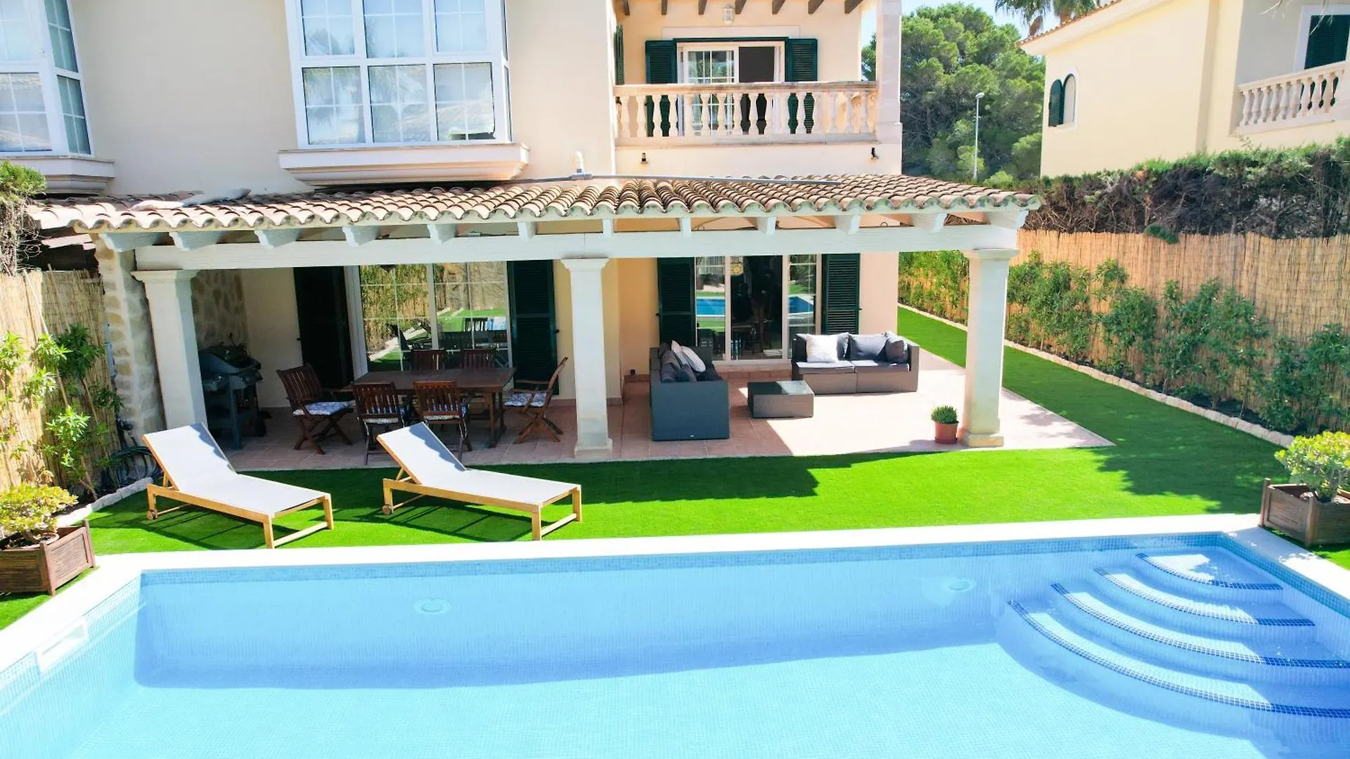 Prázdninový dům Casa Pinsa - Grosszuegiges Mediterran-Stilvolles Ferienhaus Mit Eigenem Pool In Puig De Ros Llucmajor  Španělsko